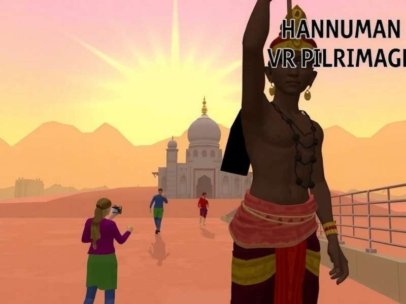 Immersive VR experience of Hanuman's journey Hanuman VR Pilgrimage Game Screenshot